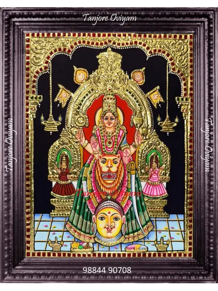Mookambika Tanjore Painting